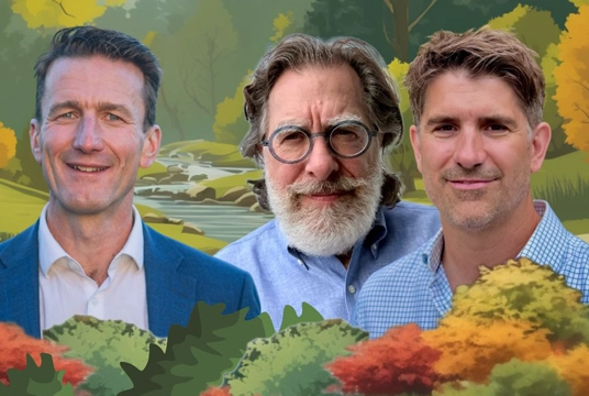 Guy Thompson, Will Sarni and Tom Freyberg